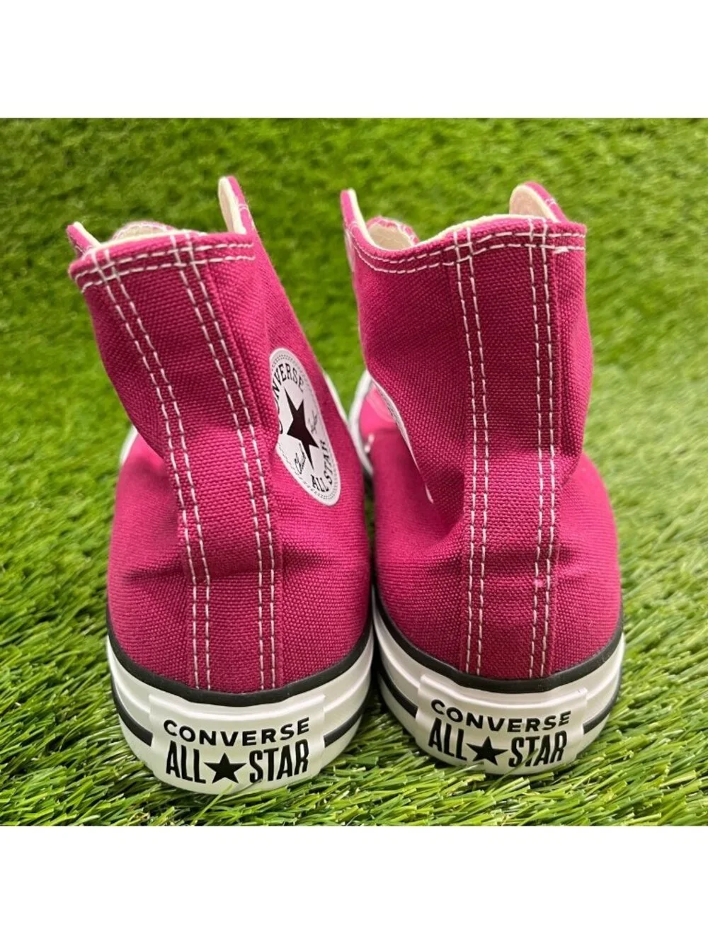 Converse Chuck Taylor All Star High Womens Size 5.5 Berry Casual Shoes Sneakers